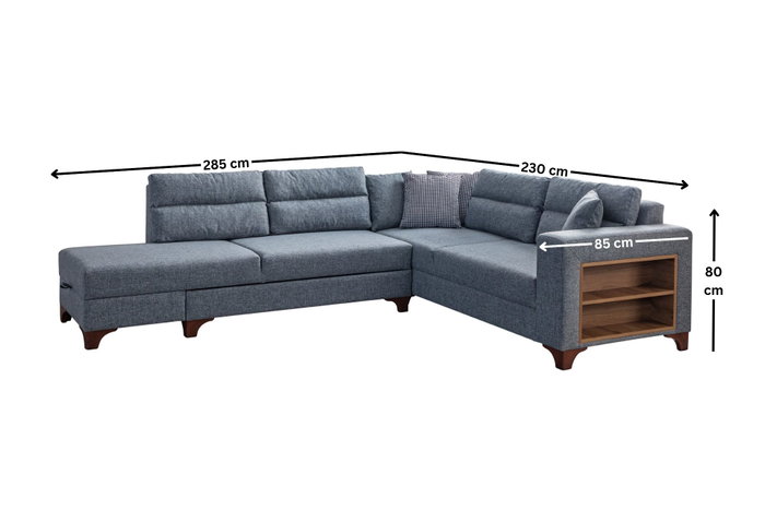 Atelier Del Sofa T-Loft Right - Gris